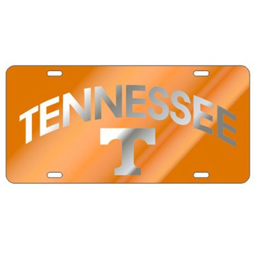 Craftique Tennessee Volunteers Orange TN/T Laser Cut License Plate