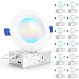 Sunco 12-Pack 4-Inch Slim