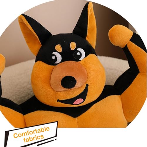 Peluches de chien mignonnes et drôles pour canapé de salon moderne