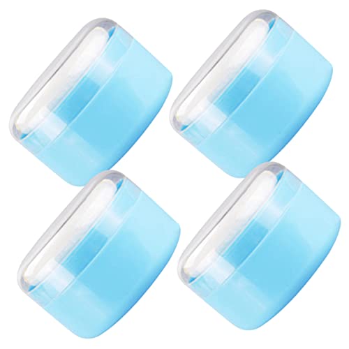LIFKOME 4Pcs Powder Puff Container Set Portable Powder Dispenser Kit for Talcum Powder Powder for Home and Travel Use
