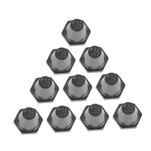 Mikikit M5 Aluminum Football Shoes Nails 10pcs Replacement Spikes for Lightweight Durable