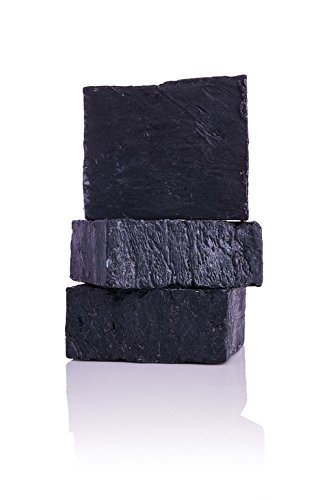 Activated Bamboo Charcoal Soap - Peppermint Tea Tree - 3 Pack Vegan, Organic, SLS-Free, Non-GMO, No Parabens, No Phthalates, No Ethoxylates, No Triclosan