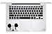 Artstickers. Autocollant pour ordinateur portable ou Macbook. Vinyle Mickey Mouse pour touchpad Autocollant pour clavier MacBook Pro Air Mac portable Couleur : noir. Cadeau Spilart,