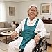 Wheelchair Seatbelt with Anti Slip Adjustable Strap and Pocket Wheel Chair Accessories Adults,Suitable for Elderly Patients with Disabilities to Prevent Sliding and Falling