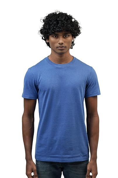 Image of Men's Cotton Crew Neck T-Shirt Combo (Set of 3) Plain Solid Half Sleeve Regular Fit T-Shirt, Cotton, Casual, Comfortable & Stylish