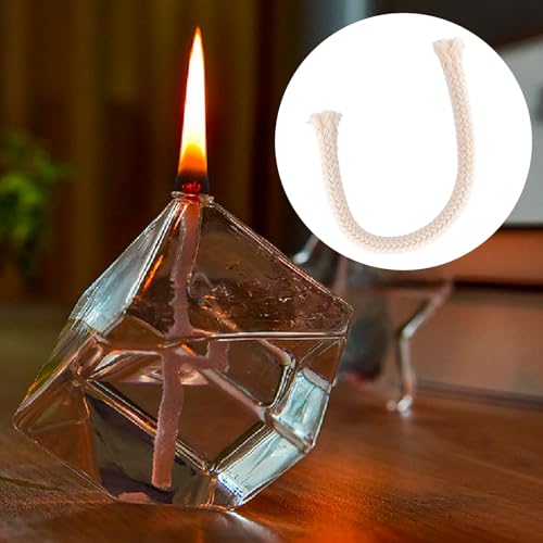Pabilos de algodón para lámpara de aceite 10 piezas miniatura 6