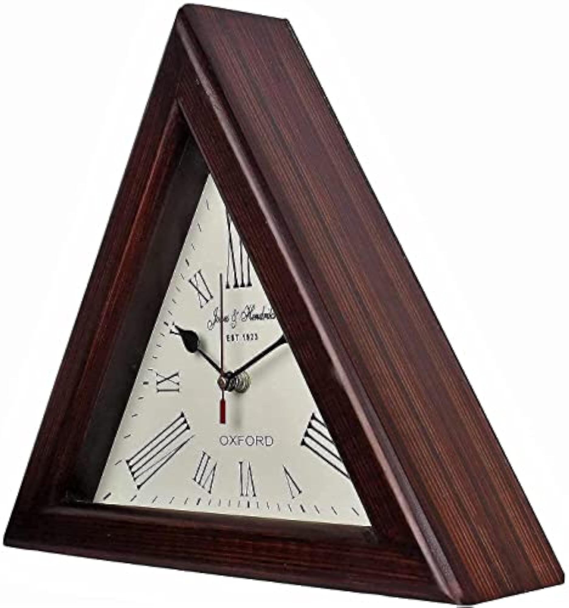 Premium Antique Wooden Triangle Wall Clock