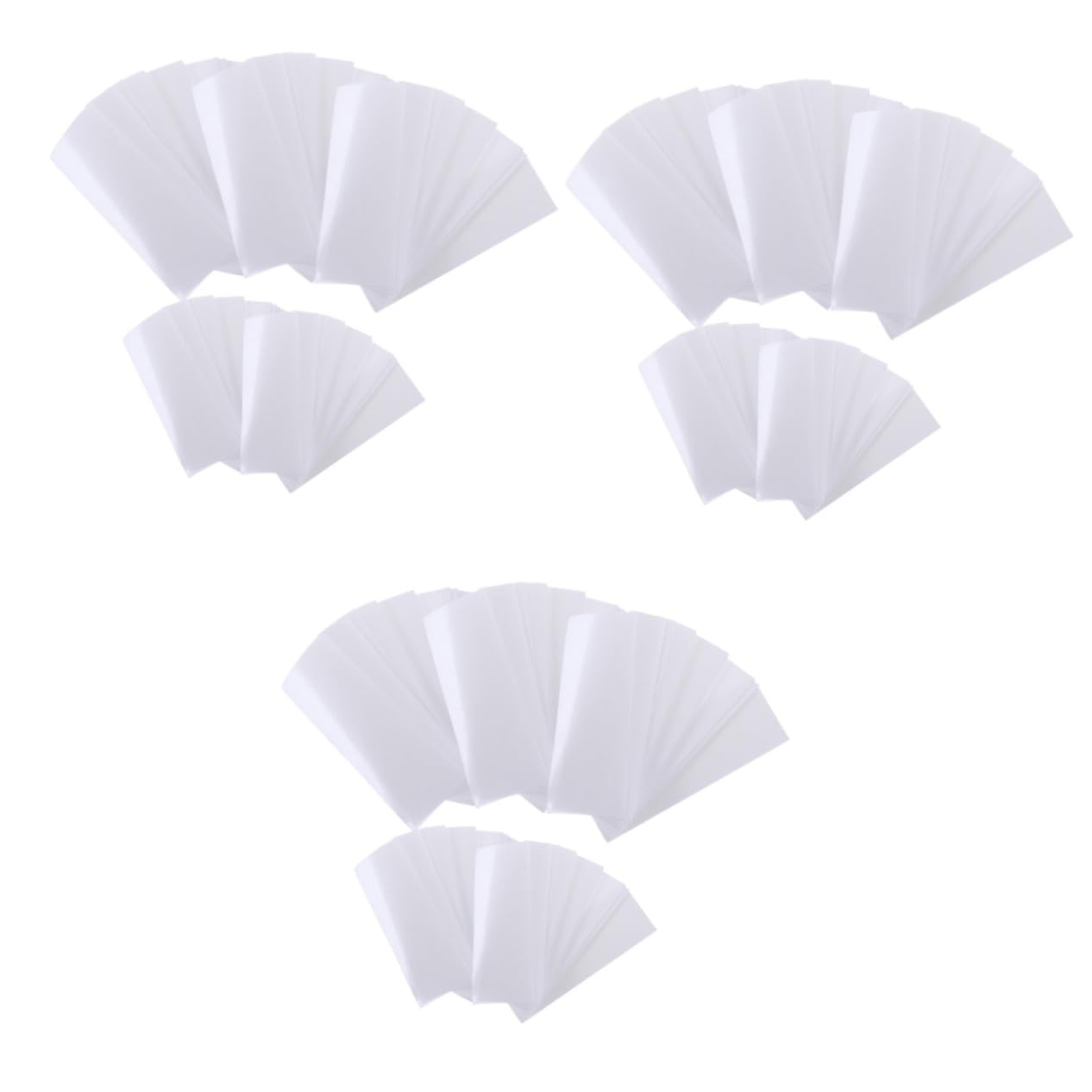 minkissy 3 unids 5 papel encerado facial papel encerado facial herramientas manicura herramientas uñas cera pelo doble cara depilación tiras depilación depilación nota tela no tejida