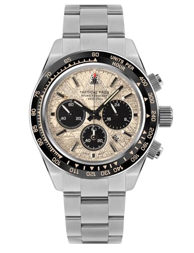 Montre solaire étanche 200m Tactical Frog : finie la panne de pile avec le saphir