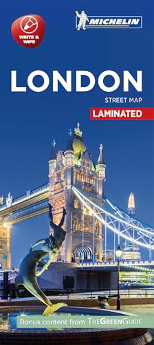 London. Street map: Laminated City Plan (Michelin City Plans)