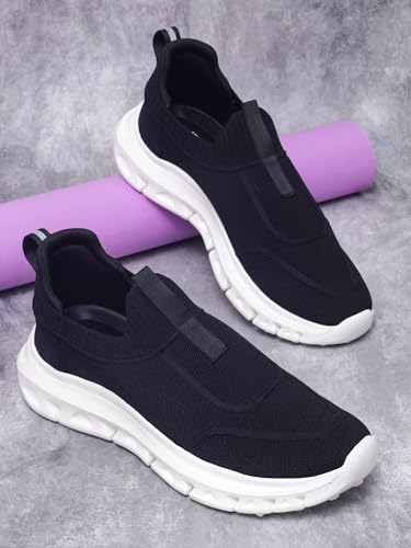 Image of ATHCO Mens Drift Memory Foam Comfort Shoes|Running|Walking|Training|Gym|Jogging|Sneaker|Athletic|Slipon|Flexible|Lightweight|Dailyuse|Sports|Casual|ExtraSoft|Fitness