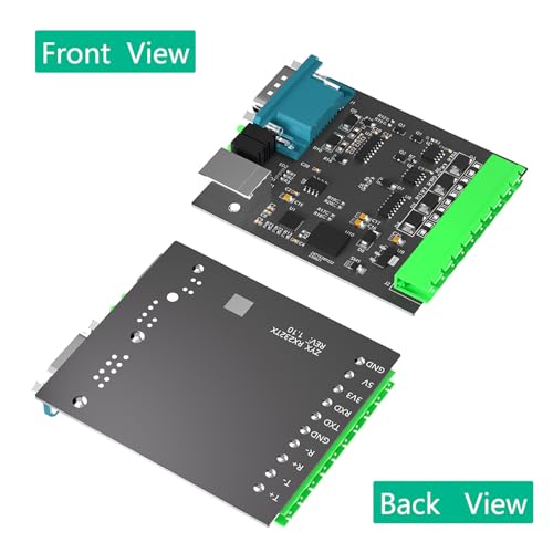 Convertisseur isolé industriel USB vers RS232 422 232 avec boîtier haute sécurité