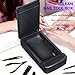 Nail Tool Sterilizer Box, ALLGLAM Portable Sterilizing Box for Nail Manicure Tools, Beauty Tweezers, Tattoo,Mobile Phone Cleaning (Black)