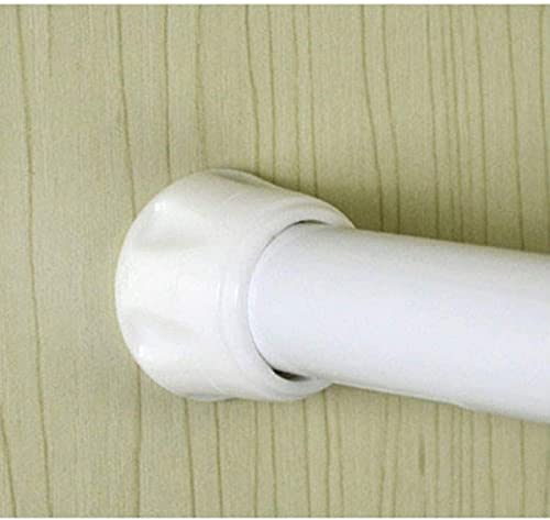 Tringle à rideau de douche télescopique extensible pour baie vitrée et cloison