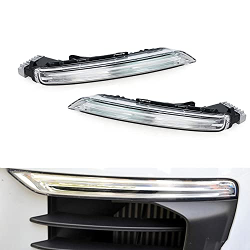 BATLAM Luz De Circulação Diurna Led Para Carro Luz De Nevoeiro De Condução 7P5941181J 7P5941182J Par