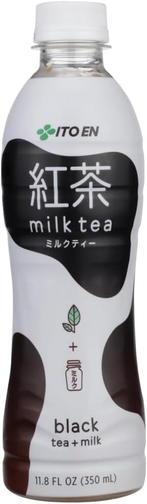 Black Tea + Milk Milk Tea, 11.8 Fl Oz (Pack of 12)