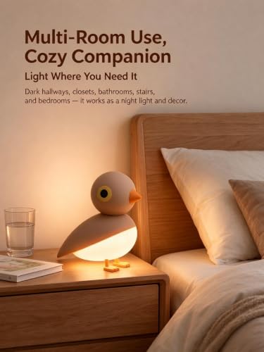 ChayWillow Lucky Bird Sensor Night Light Rechargeable LED Lamp - image 5