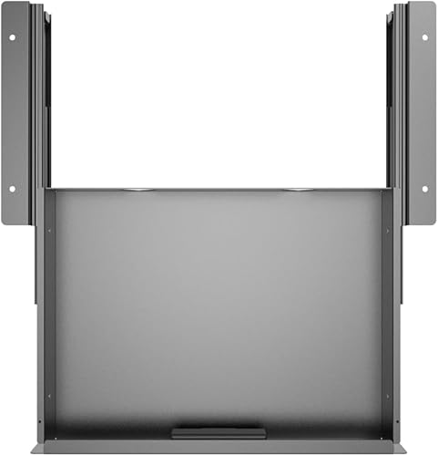 Miniatura 6 de Cajón deslizante de 13 pulgadas de ancho para debajo del escritorio, organizador de almacenamiento extraíble con asa en la oficina o el hogar para