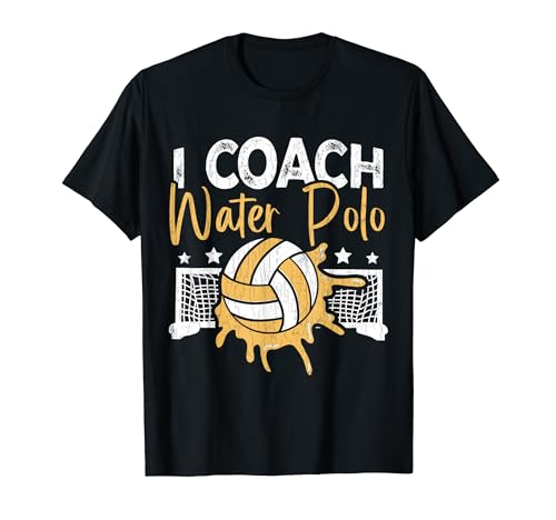 I Coach Water Polo Divertido Deporte Amante Gráfico Camiseta