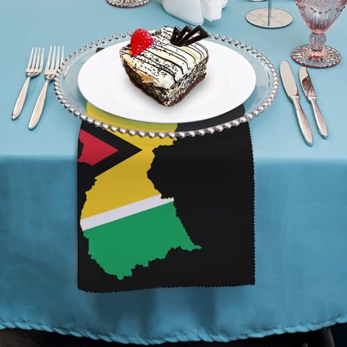 Servilletas de Guyana elegantes para decorar tu mesa de Navidad y bodas 5