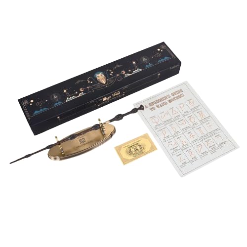 Fusked Dumbledore Wand - Magic Wand Stand Accessories with Premium Wand Stand - Harry Potter Toys for Collectors and Cosplay Dress Combo (Limited Edition 2024)