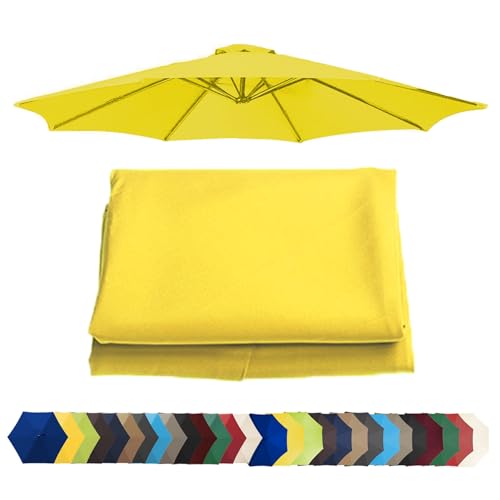 Toile de rechange pour parasol de jardin de 300 cm pour ombrager votre terrasse
