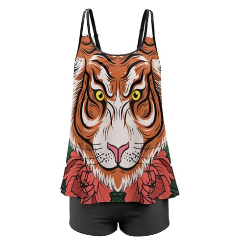 Short de garçon maillot bain tankini stretch et fluide
