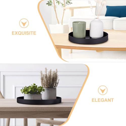 Bandeja de acero inoxidable elegante y resistente para centros de mesa de diseño 4