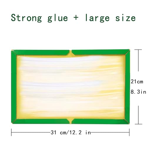 Image of 6 Pack Pest Trap Boards, Large Strong Sticky Pads for Multiple Pests, Glue Trap Pads for Indoor Outdoor Home Kitchen Garden