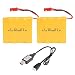 SHARKOOL 4.8V 700mAh Ni-Cd Battery with USB Charging Cable for Four Wheels Racing Car