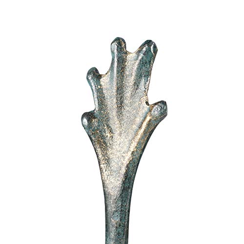 Frog Paper Towel Holder Animal Toilet Paper Roll Holder Antique Cast Iron Organizer Cast Iron Paper Towel Stand - Image 6