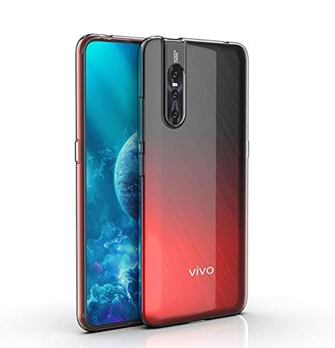 Image of Case Creation Brand -Plastic Mobile Cover For Vivo V15 Pro (Soft & Flexible Back Case),Transparent