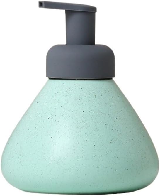 Kitchen Soap Dispenser Multifunctional Ceramic Soap Dispenser Dispensing Bottle Shampoo Shower Gel Lotion Bottle Suitable for Bathroom Bathroom Soap Dispenser(C)
