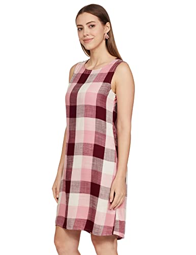 Image of and Women's Rayon Shift Knee-Length Dress