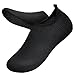 Produktbild WateLves Badeschuhe Herren Damen Wasserschuhe Strandschuhe Schwimmschuhe Aquaschuhe Schnell Trocknend Barfußschuhe Breathable Surfschuhe Unisex Beach Pool Yoga(Schwarz 48/49)