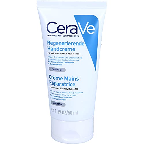 CeraVe Reparative Hand Cream with Ceramides for Extremely Dry, Rough Hands 50ml