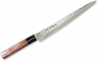 包丁 日本製 KC-958 兼常作 ステン1K6 槌目磨き 牛刀 240mm Amazon｜関兼常 兼常作 ステン1K6 槌目磨き 牛刀 240mm KC-958