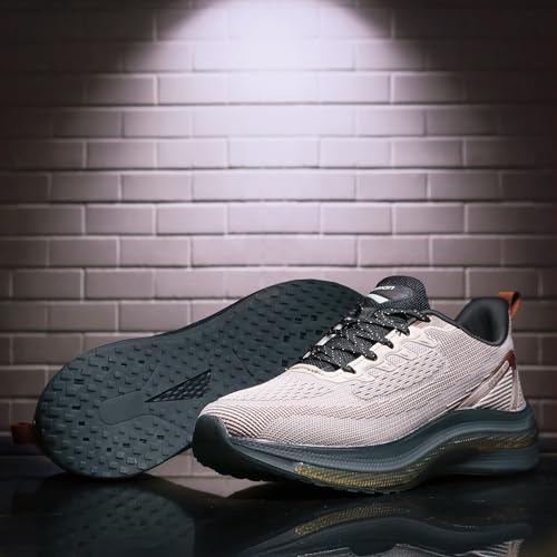 Image of ASIAN Powerplay-30 Men's Running Shoes | Lightweight Knit Upper, TPU Frame for Lateral & Arch Support, Memory Foam Bounce Insole | Ideal for Gym, Travel, Running & Walking