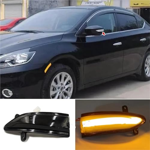 Luces de giro LED para espejo de Nissan Altima Sentra y Pulsar 2