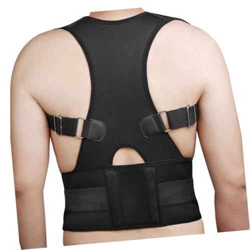 BESTYASH Posture for Women Men Lumbar Support Belt Adjustable Brace Spine Posture Brace for Adults