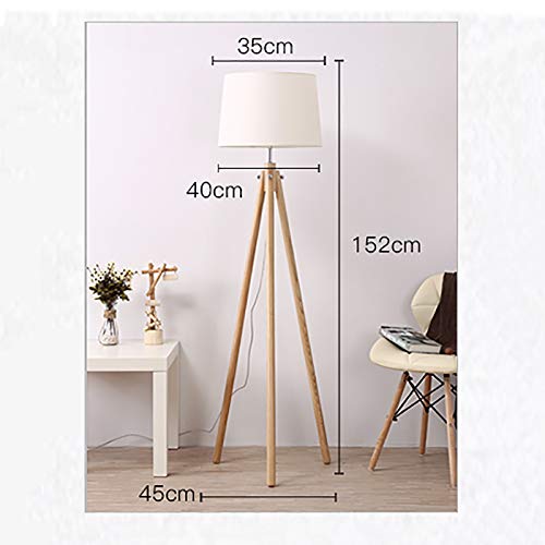 Lámpara de madera para iluminar dormitorios y salas de estudio con estilo 6