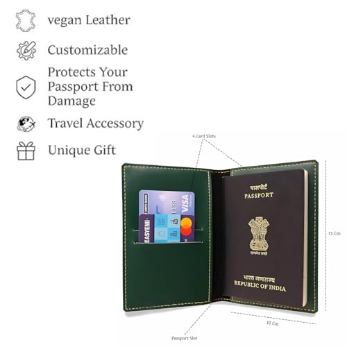 Image of Personalized Mr and Mrs Couple Passport Cover Set, Brown Leather, Travel Accessories with Airplane Design and Crown Embellishments (Uv Print Passport Cover)