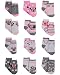 Disney Baby Girls Minnie Mouse Charachter Design Socks 12 Pack (Newborn and Infants)
