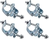 Drehkupplung gerüstkupplung, Geschmiedete Kupplungen für Gerüste, 4 Stück (feste Kreuzkupplungen)