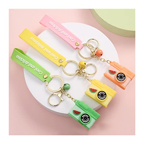 Mini caméra pendentif, le cadeau créatif idéal et original en version verte taille B. - 4