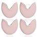 cobee 2Pairs Pointe Shoe Toe Pads, Toe Pad for Pointe Shoes, Ballet Toes Pad High Heels Toes Caps Toeing Pads, Ballet Dance Shoe to e Protector Accessories for Women Dancers(Style A)