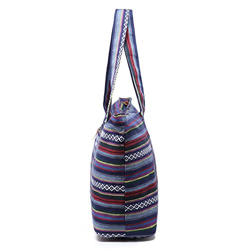 ELENTURE Large Yoga Mat Bag for Women Men, Travel Gym Bag for Pilates Office Beach Workout, Yoga Mat Tote Carrier with Mat Strap for 1/4" 1/2" Thick Exercise Yoga Mat - Thumbnail 4