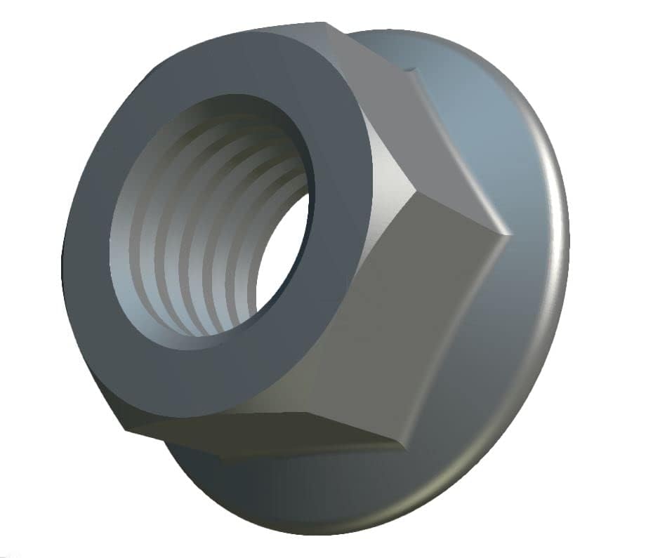 Dadi Flangiati Zigrinati Inox A2 - M6 - 10 Pz - Foto 5