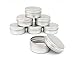 Produktbild Packung mit 10 Balm Nail Art kosmetische Creme Make Up Pot Lippen Jar Zinn-Kasten-Behälter Schraube 15ml / 10ml / 30ml / 50ml / 100ml Kapazität (leer) für DIY Kosmetik / Schönheitsprodukte (15 ml)