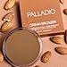 Palladio Cream Bronzer for Face & Skin, Creates a Sun Kissed Glow, Infused with Aloe & Cocoa Butter, Buildable Coverage, Vegan Formula, Cruelty Free, Suitable for All Skin Types, (Toasted Almond)